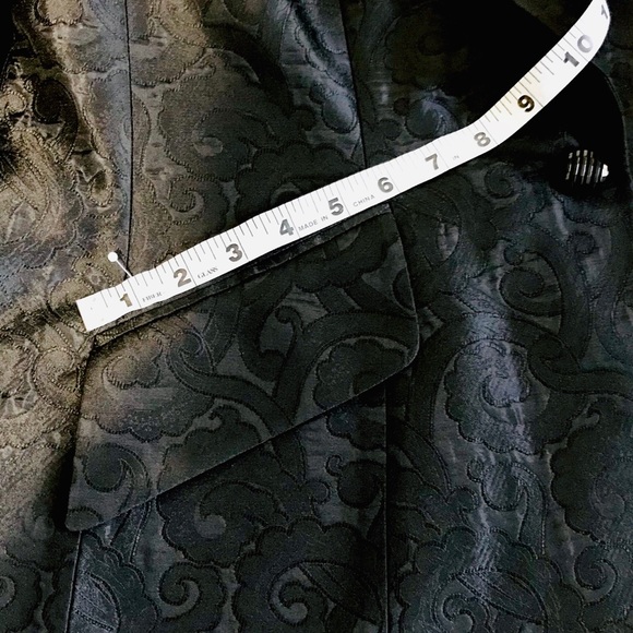 Escada Couture Black Jacket (get with skirt /1,500 - Picture 7 of 9